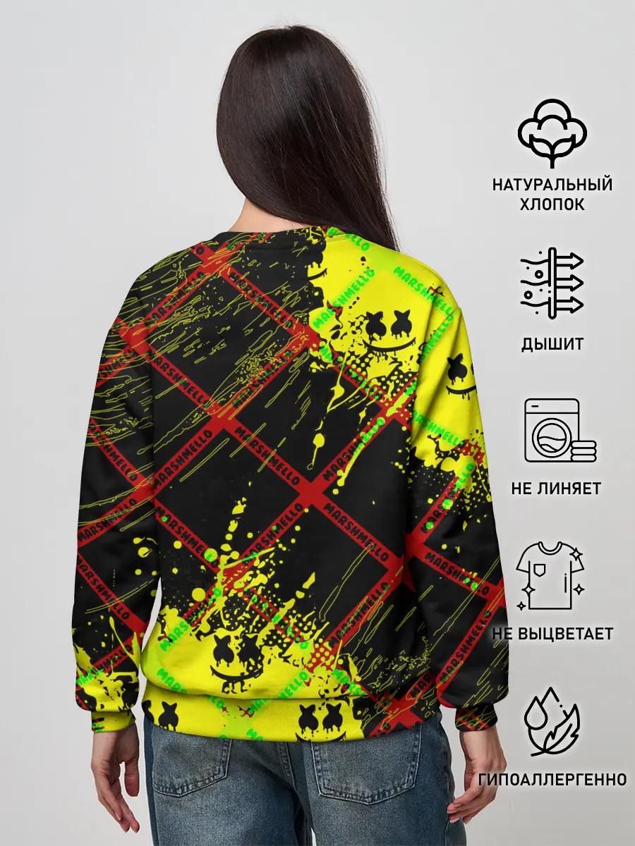 Женский свитшот / MARSHMELLO