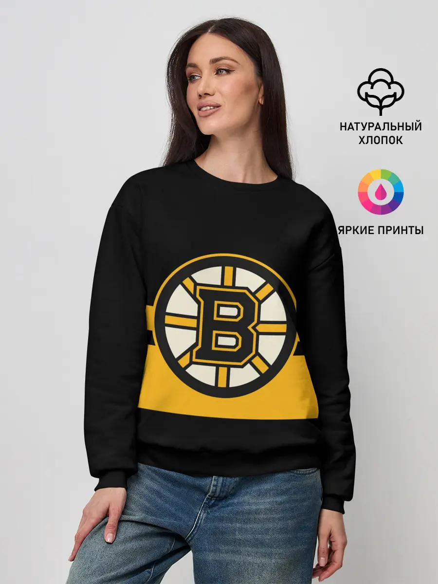 Женский свитшот / BOSTON BRUINS NHL