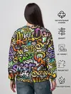Женский свитшот / Уличные граффити