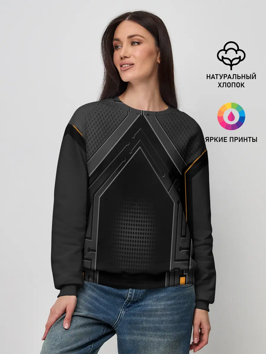 Женский свитшот / Броня робота