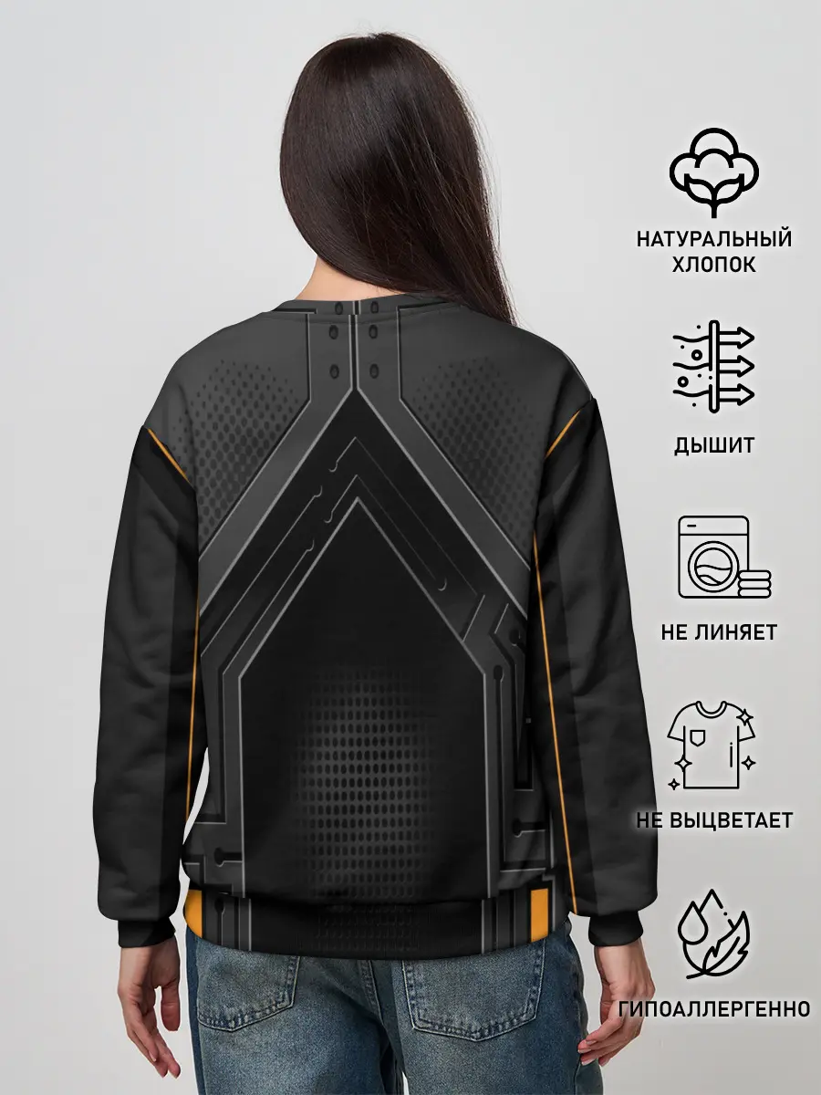 Женский свитшот / Броня робота