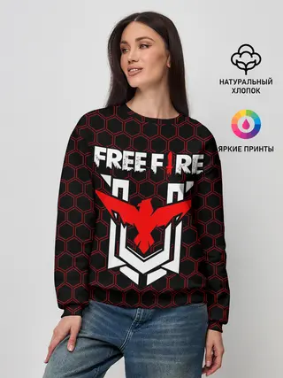 Женский свитшот / FREE FIRE / ФРИ ФАЕР