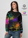 Женский свитшот / БРЫЗКИ КРАСОК