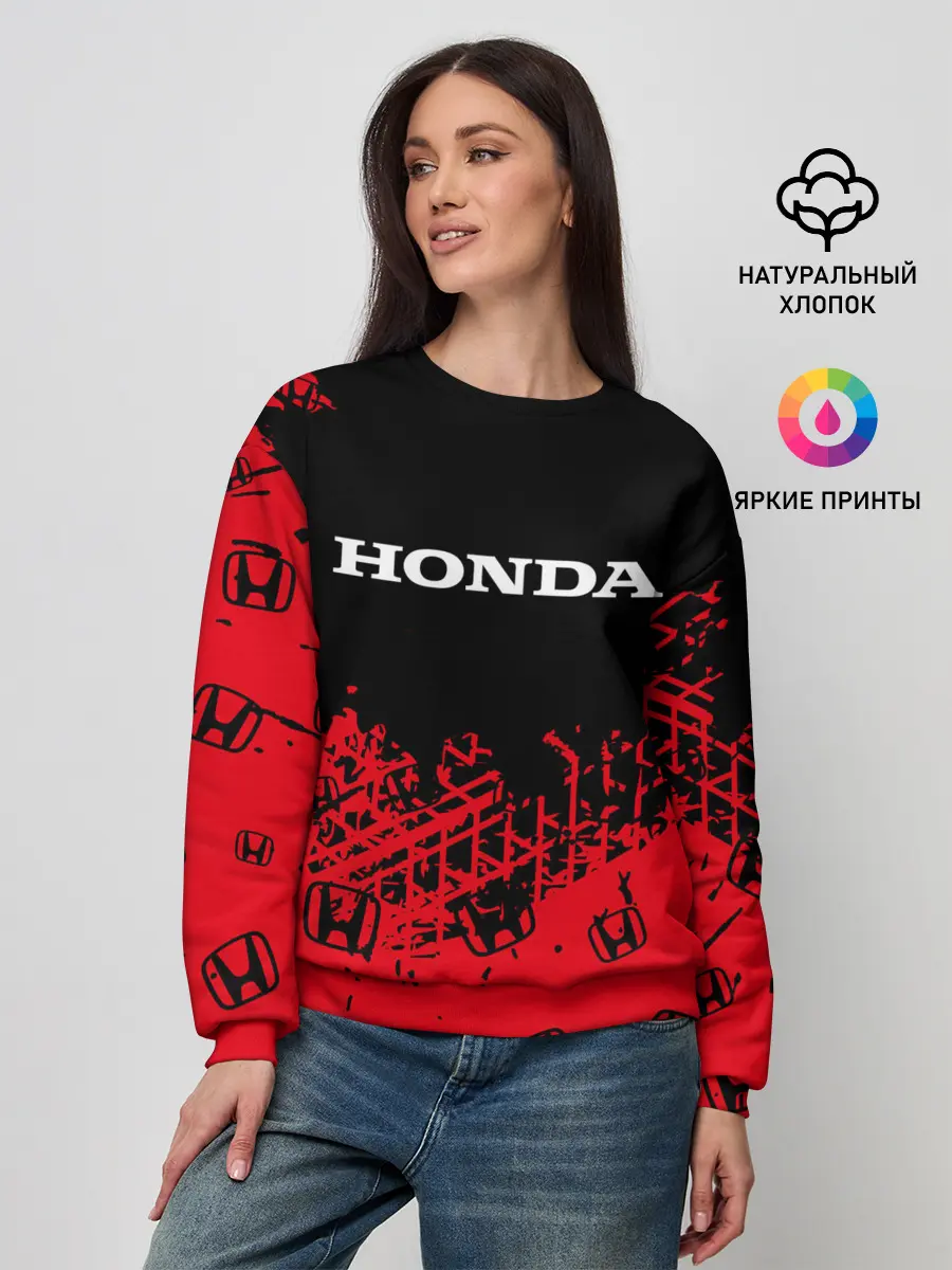 Женский свитшот / HONDA / ХОНДА