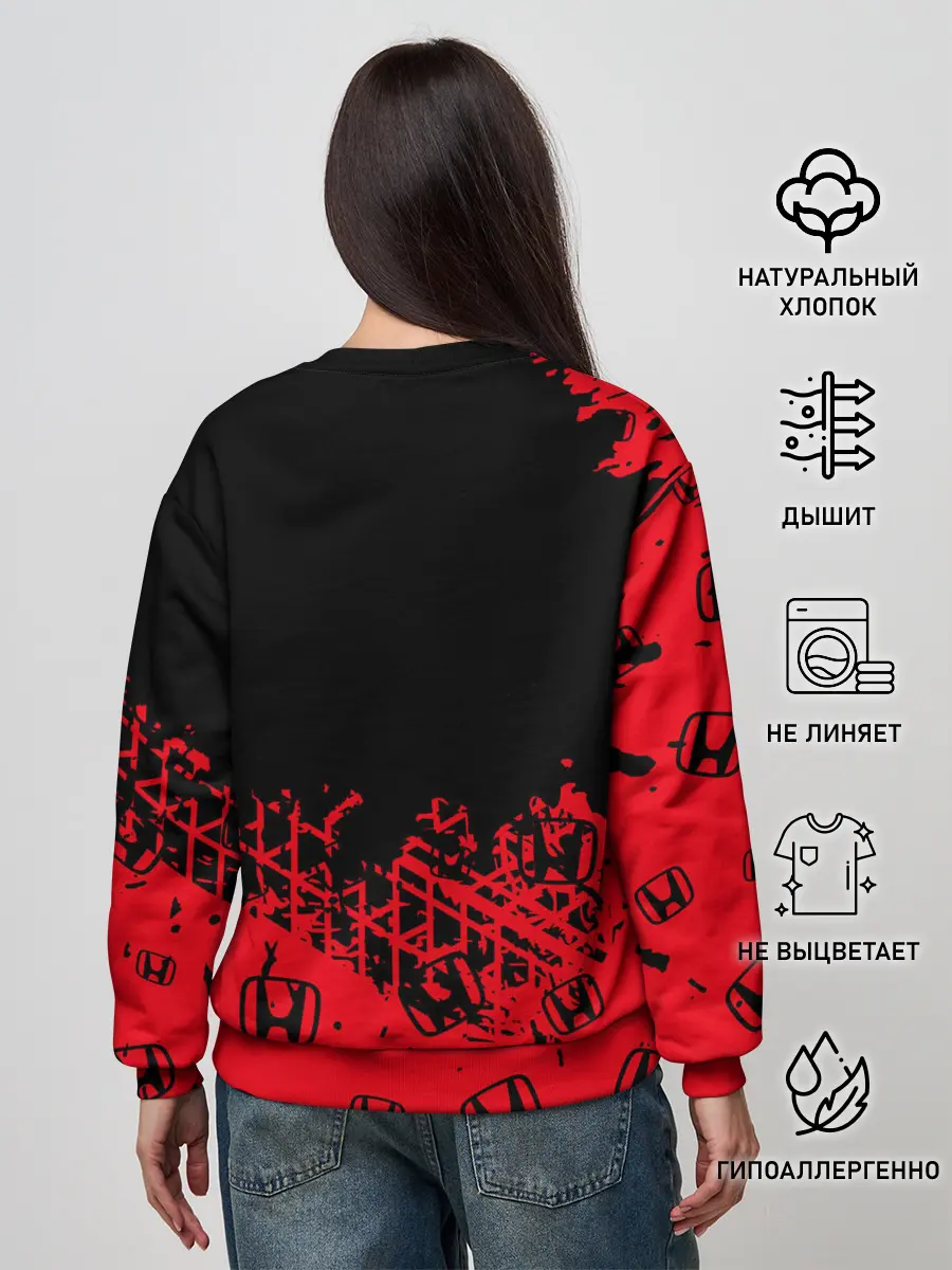 Женский свитшот / HONDA / ХОНДА