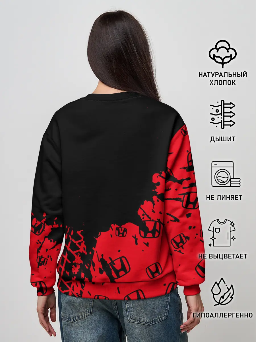 Женский свитшот / HONDA / ХОНДА