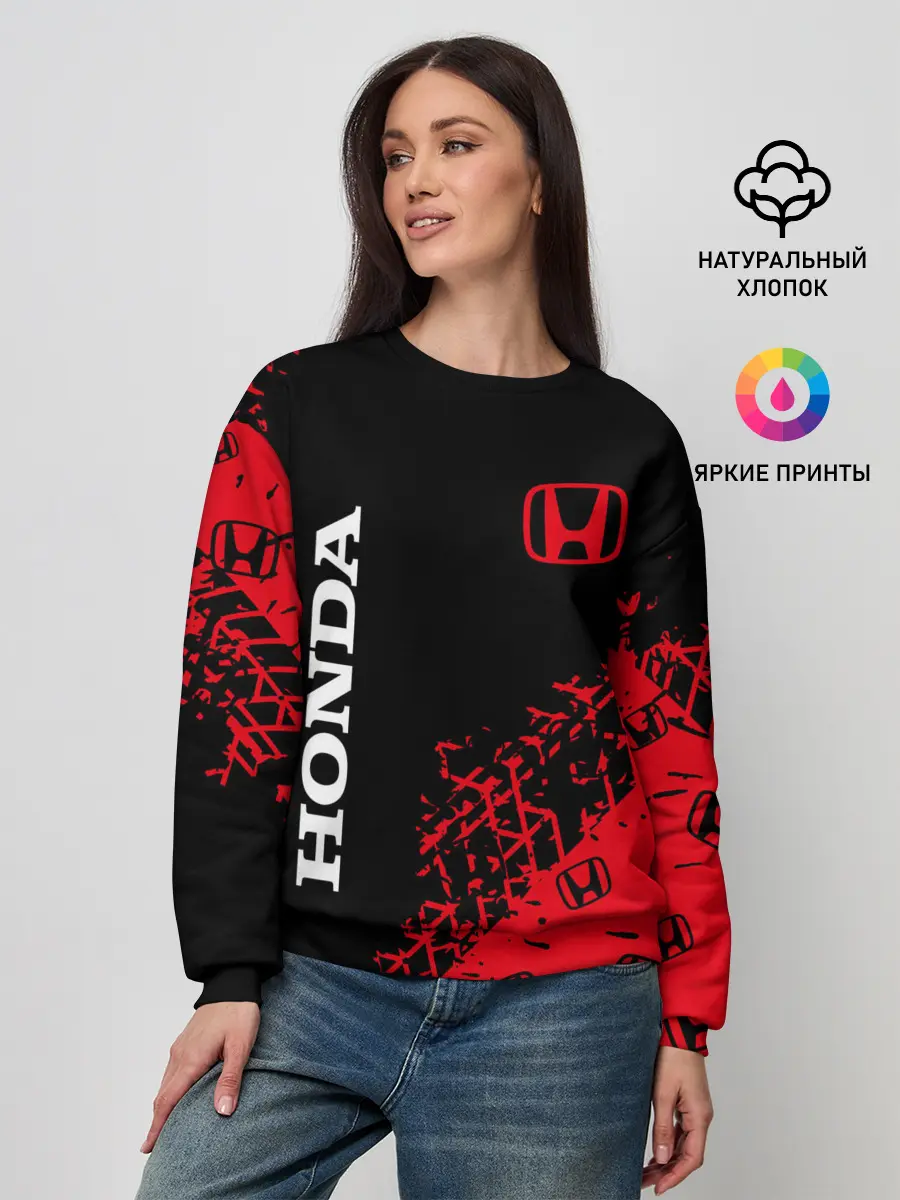 Женский свитшот / HONDA / ХОНДА