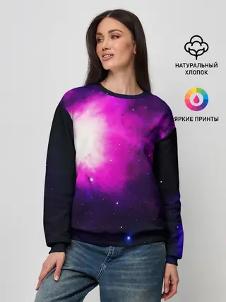 Женский свитшот / Space