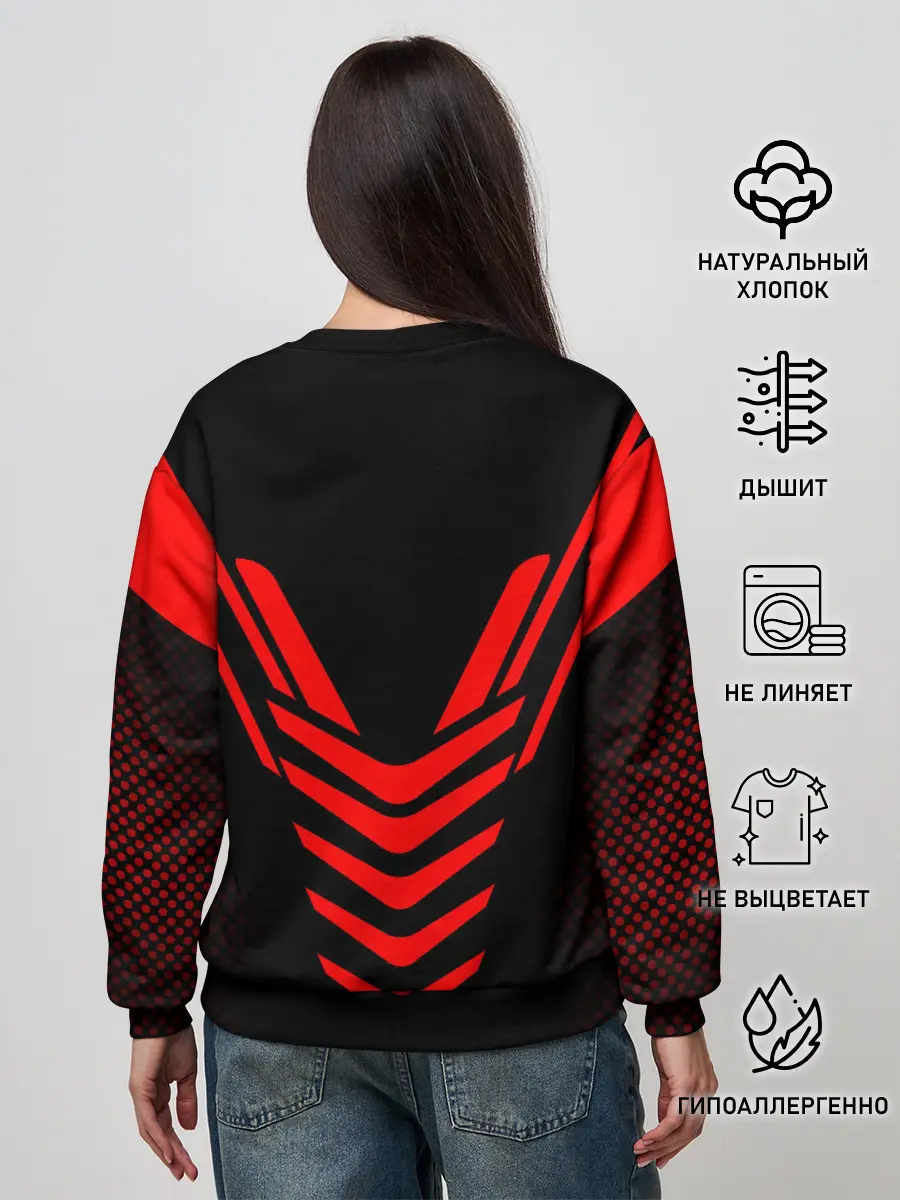 Женский свитшот / Экзоскелет СССР