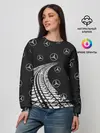 Женский свитшот / MERCEDES / МЕРСЕДЕС