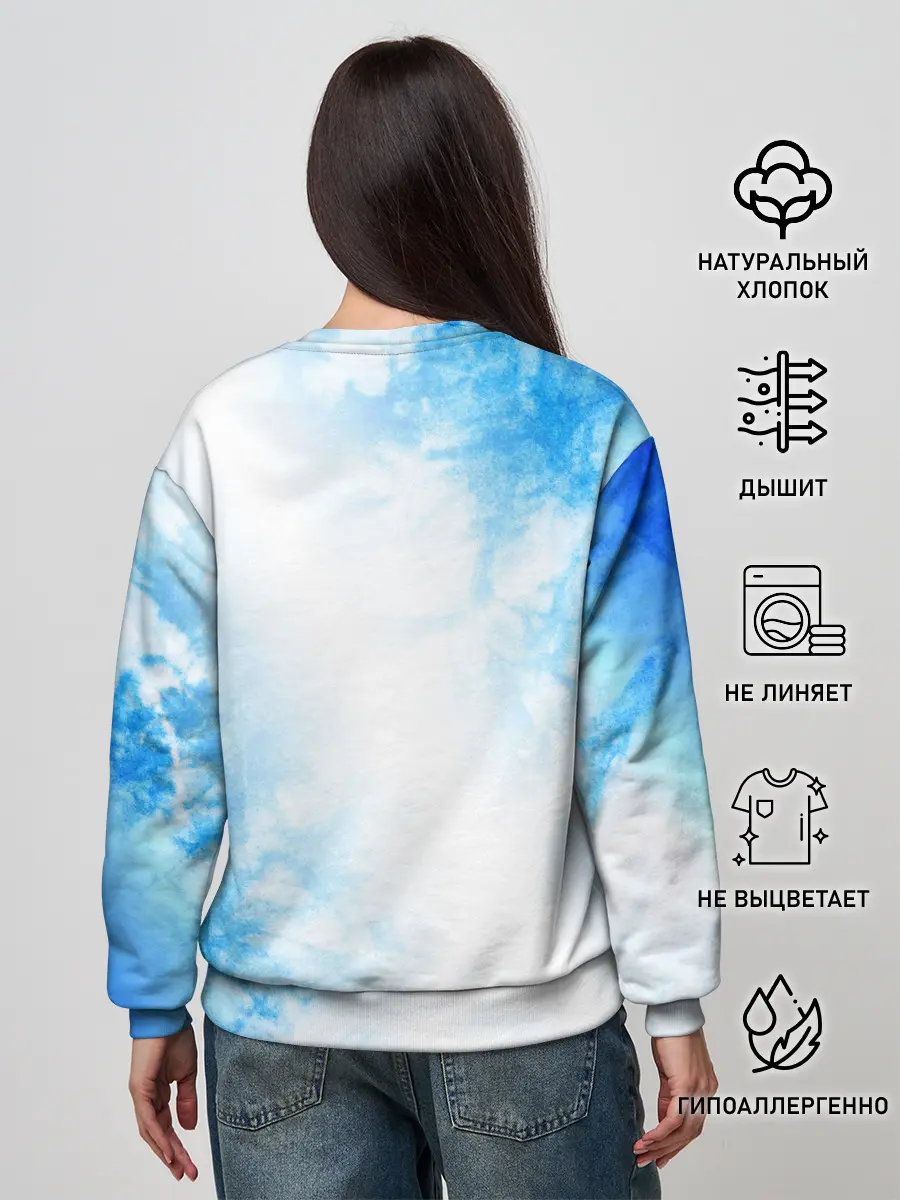 Женский свитшот / NASA / НАСА