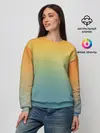 Женский свитшот / Мягкий летний градиент