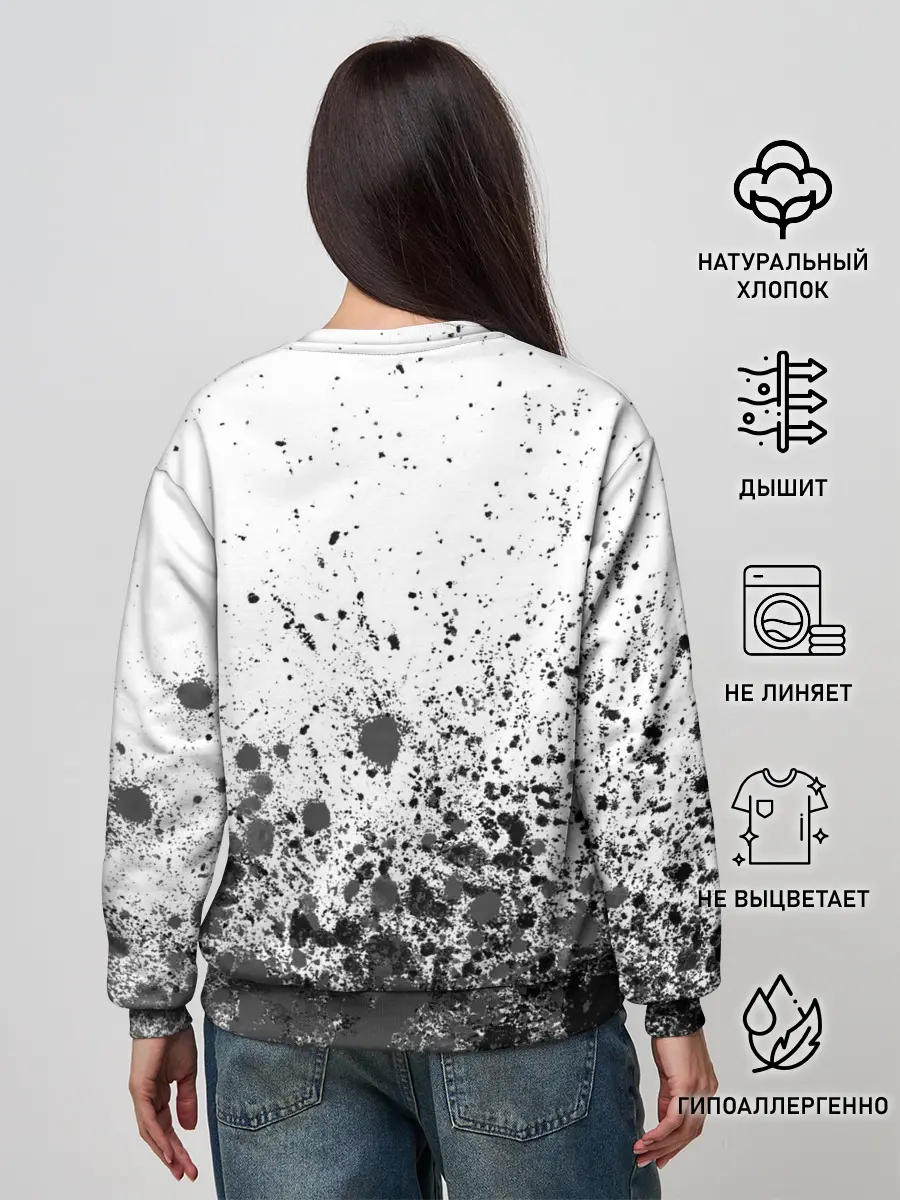 Женский свитшот / JUVENTUS / ЮВЕНТУС