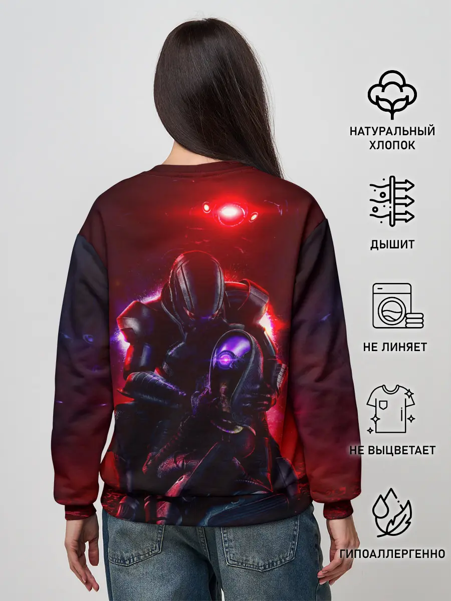 Женский свитшот / Mass Effect