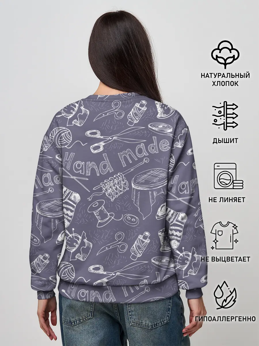 Женский свитшот / Hand made