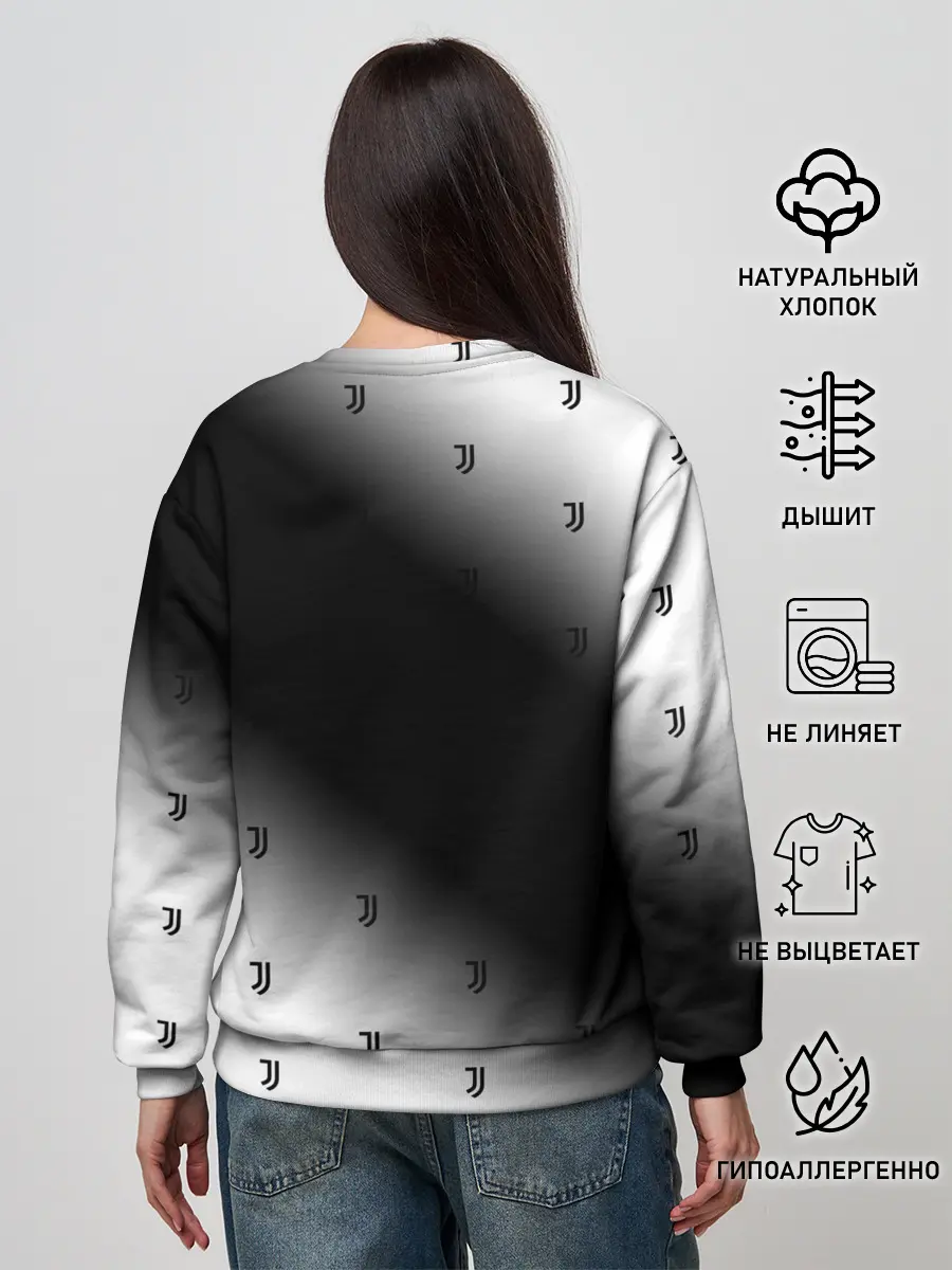 Женский свитшот / JUVENTUS / ЮВЕНТУС