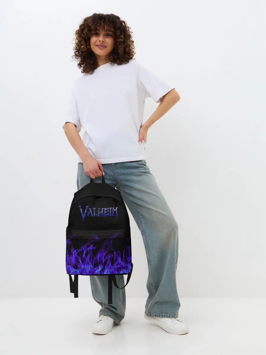 Рюкзак джинсовый / Valheim