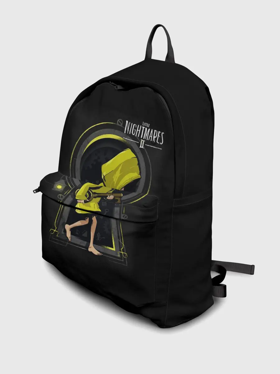 Рюкзак джинсовый / Little Nightmares 2 замок