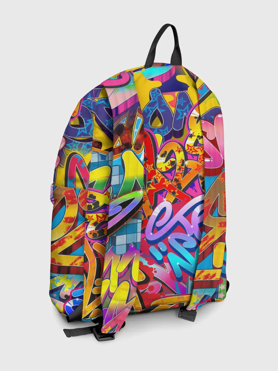 Рюкзак джинсовый / Граффити