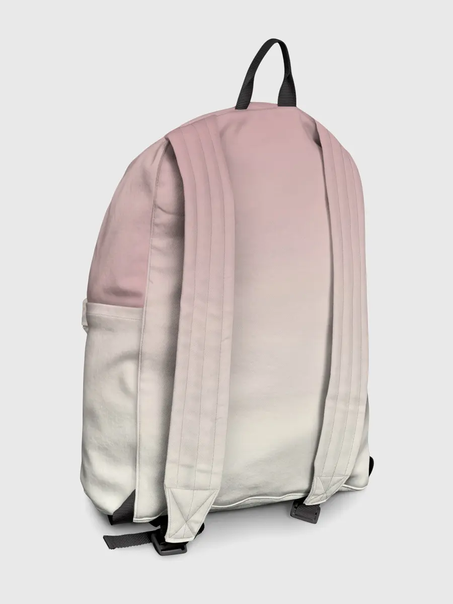 Рюкзак джинсовый / Птичка в гнезде роза