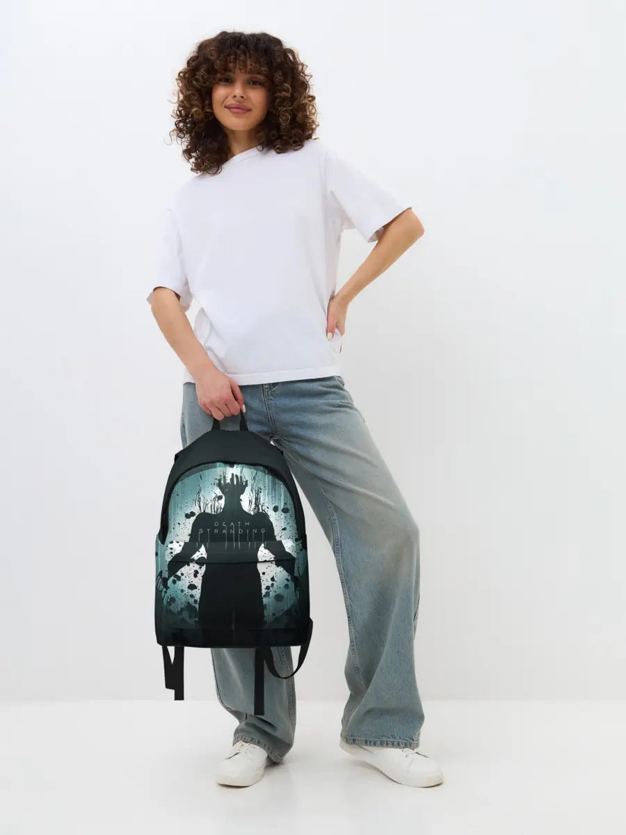 Рюкзак джинсовый / Death Stranding