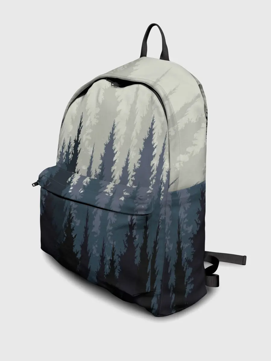 Рюкзак джинсовый / Лес