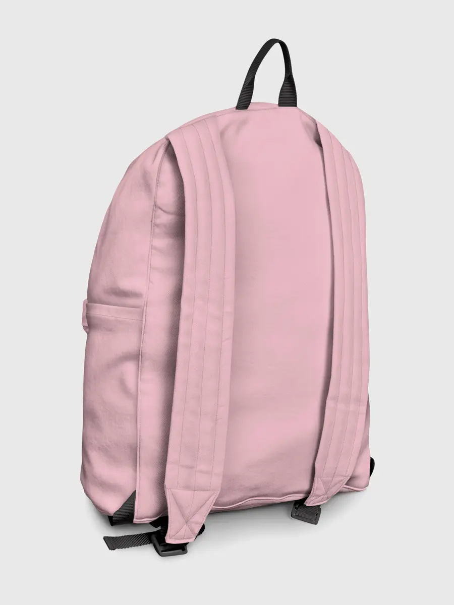 Рюкзак джинсовый / Алукард на розовом фоне