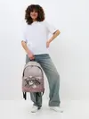 Рюкзак джинсовый / малышка спит ушки котики