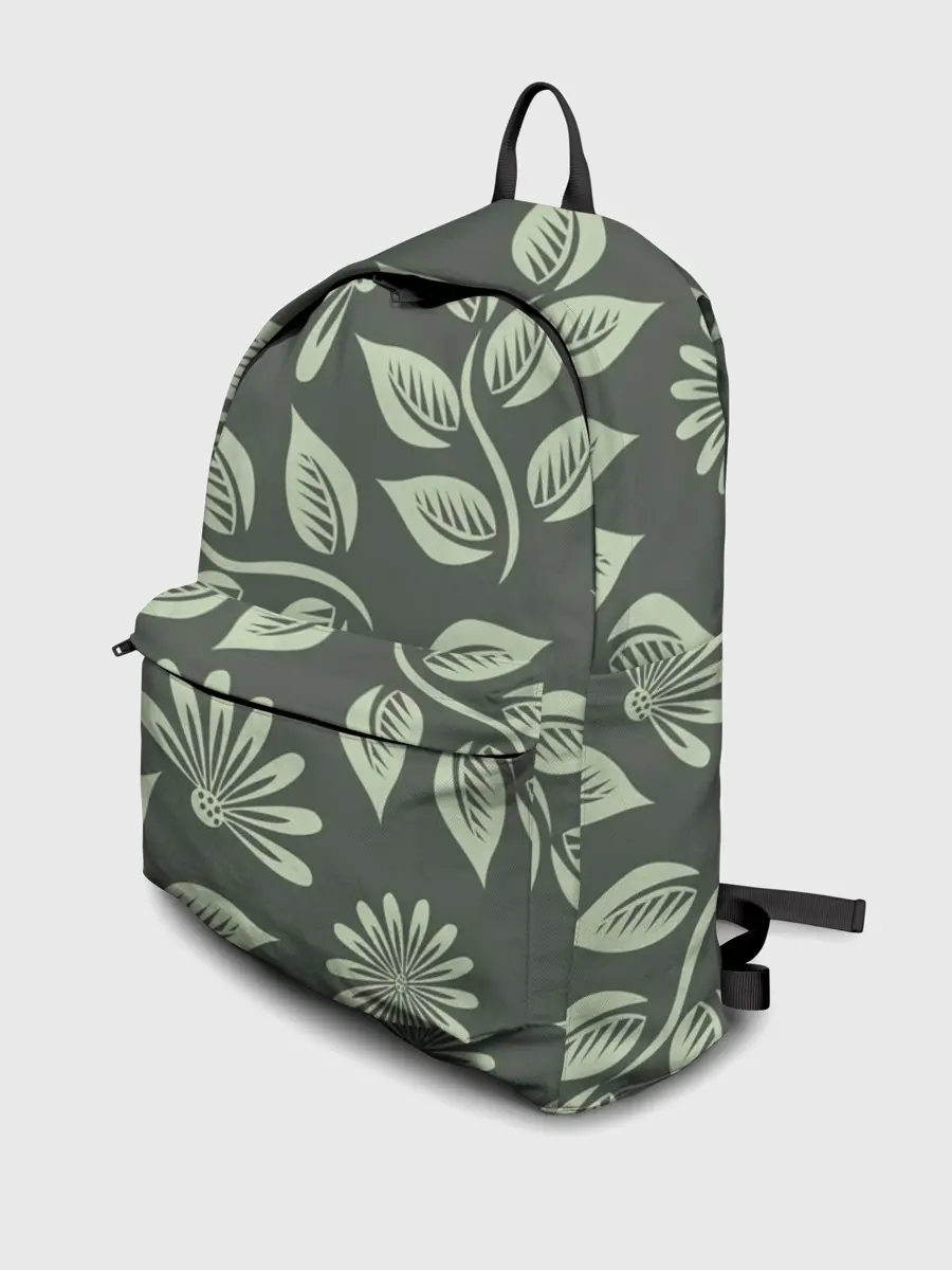 Рюкзак джинсовый / Цветы