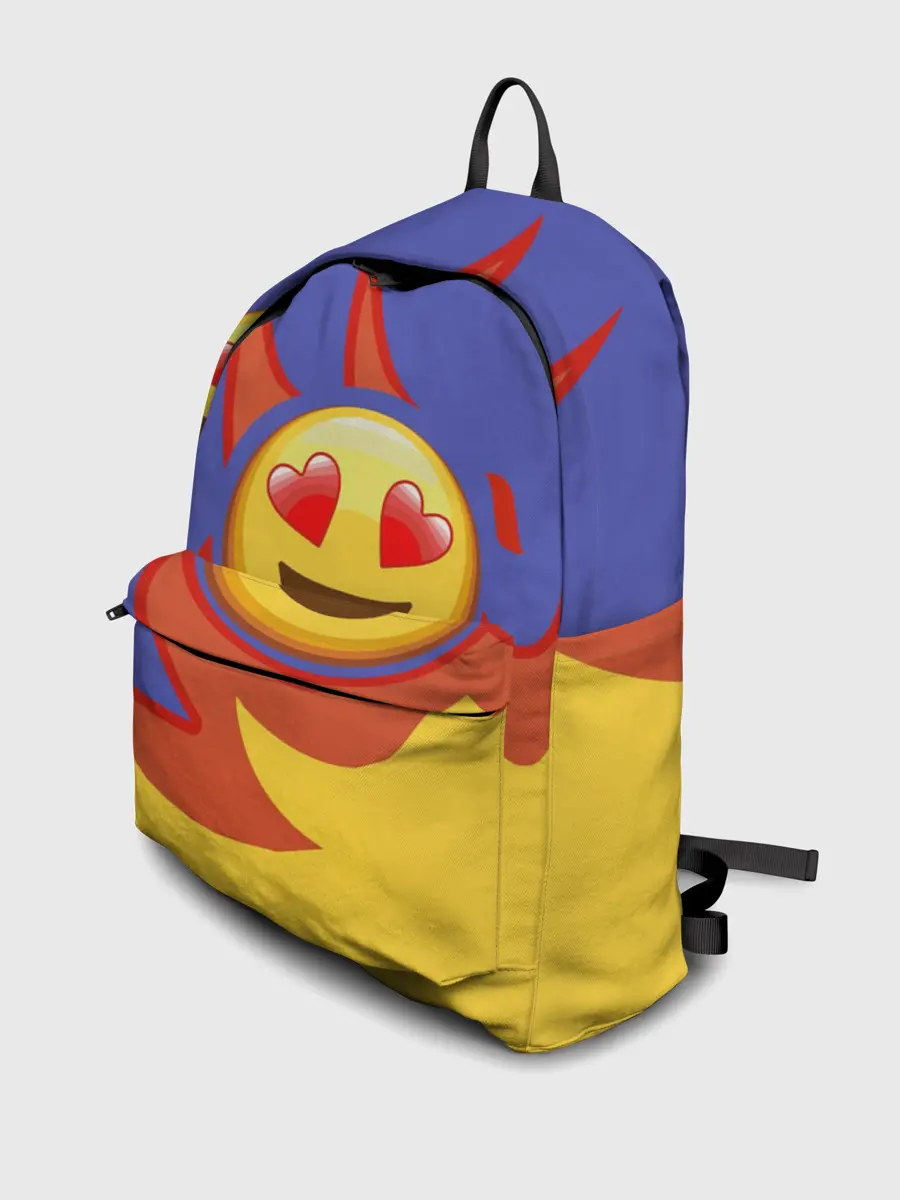 Рюкзак джинсовый / Ты горишь как огонь v1