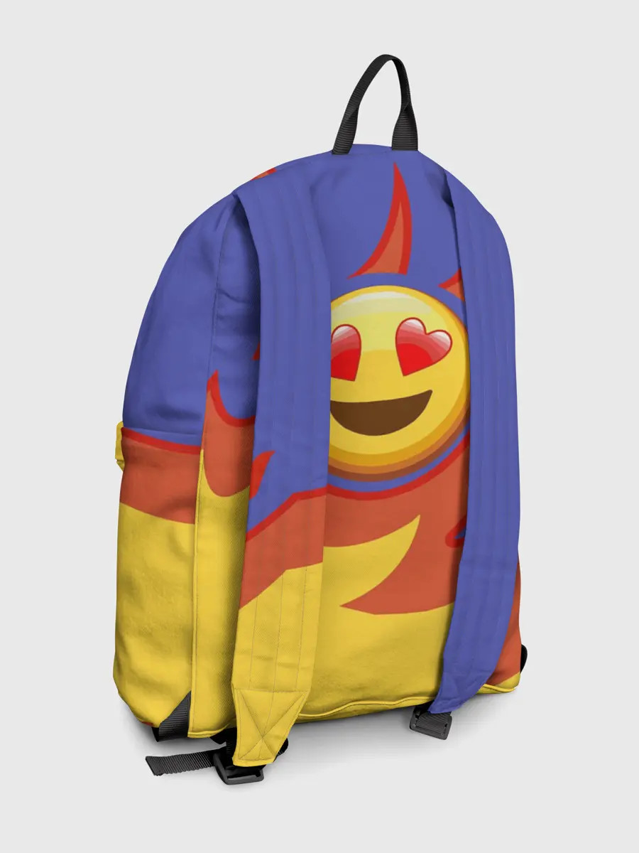 Рюкзак джинсовый / Ты горишь как огонь v1