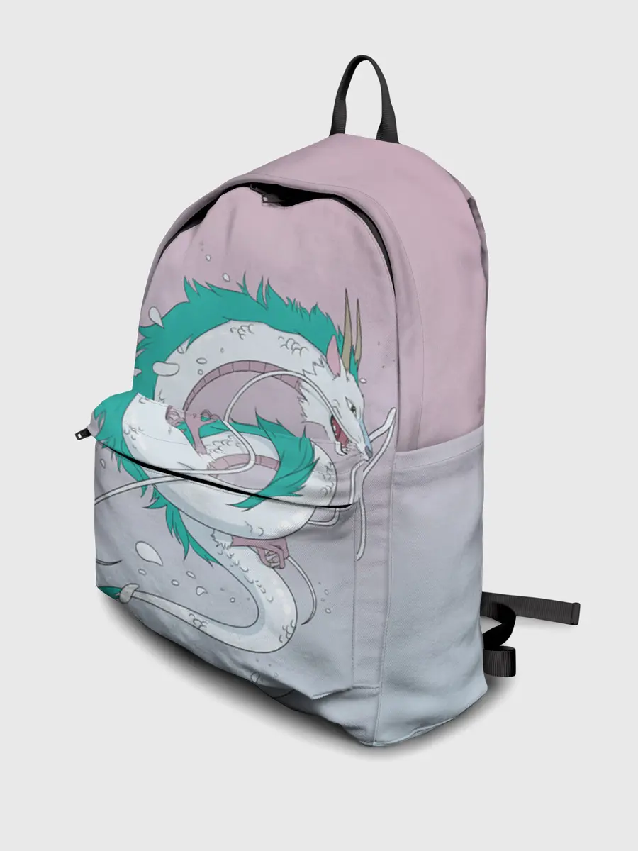 Рюкзак джинсовый / водный дракон