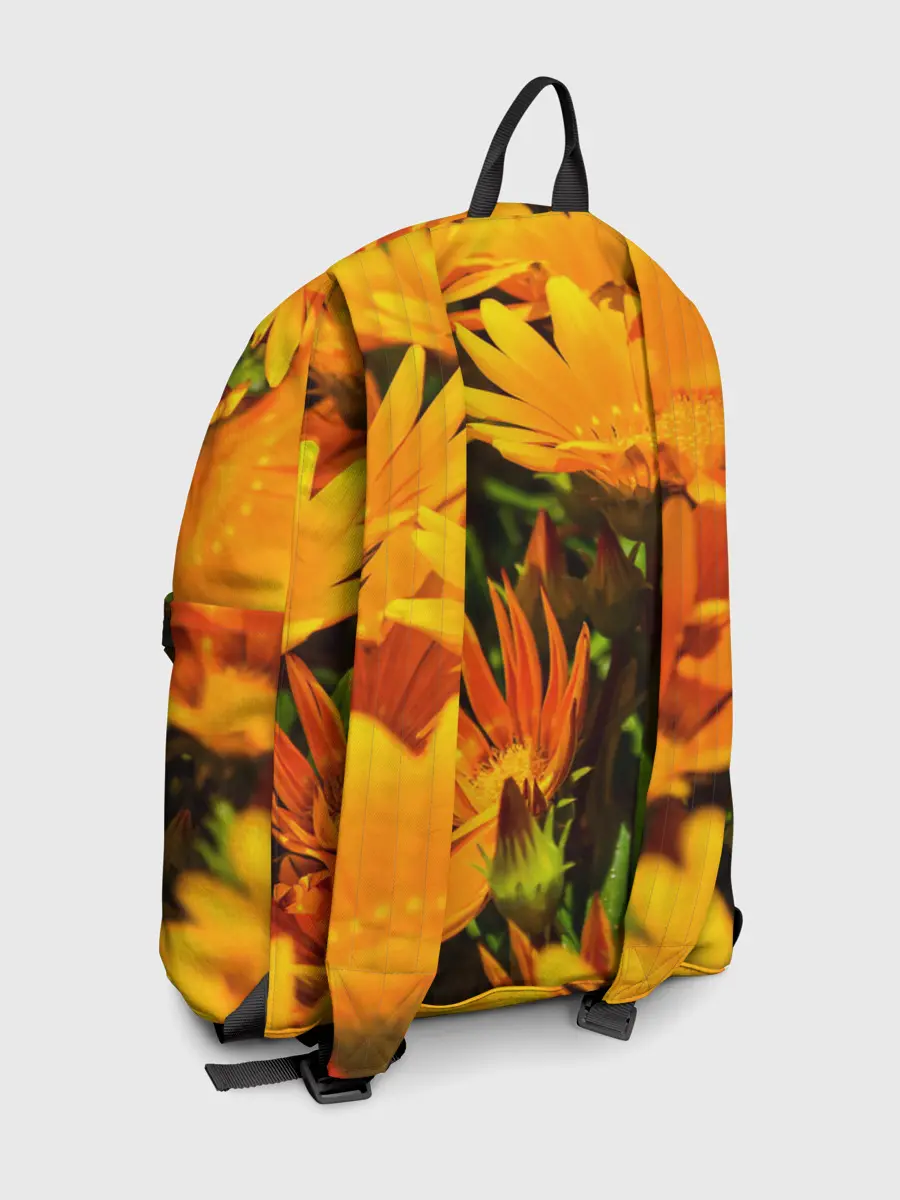 Рюкзак джинсовый / Желтый цвет весны