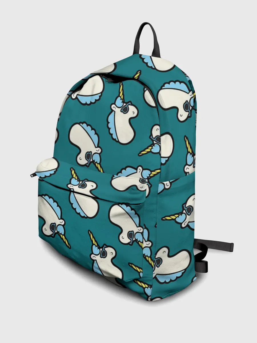 Рюкзак джинсовый / Крутые Единороги