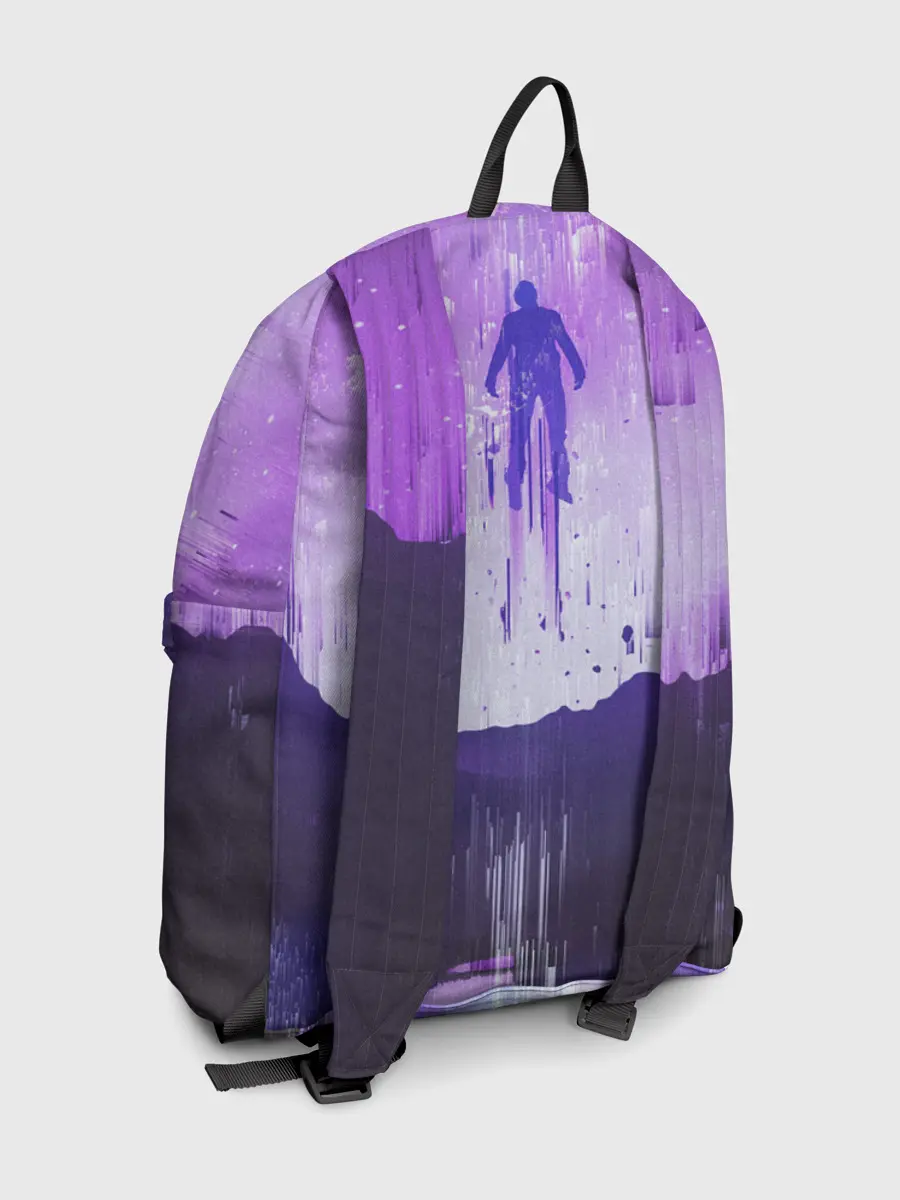 Рюкзак джинсовый / Парящий в небесах