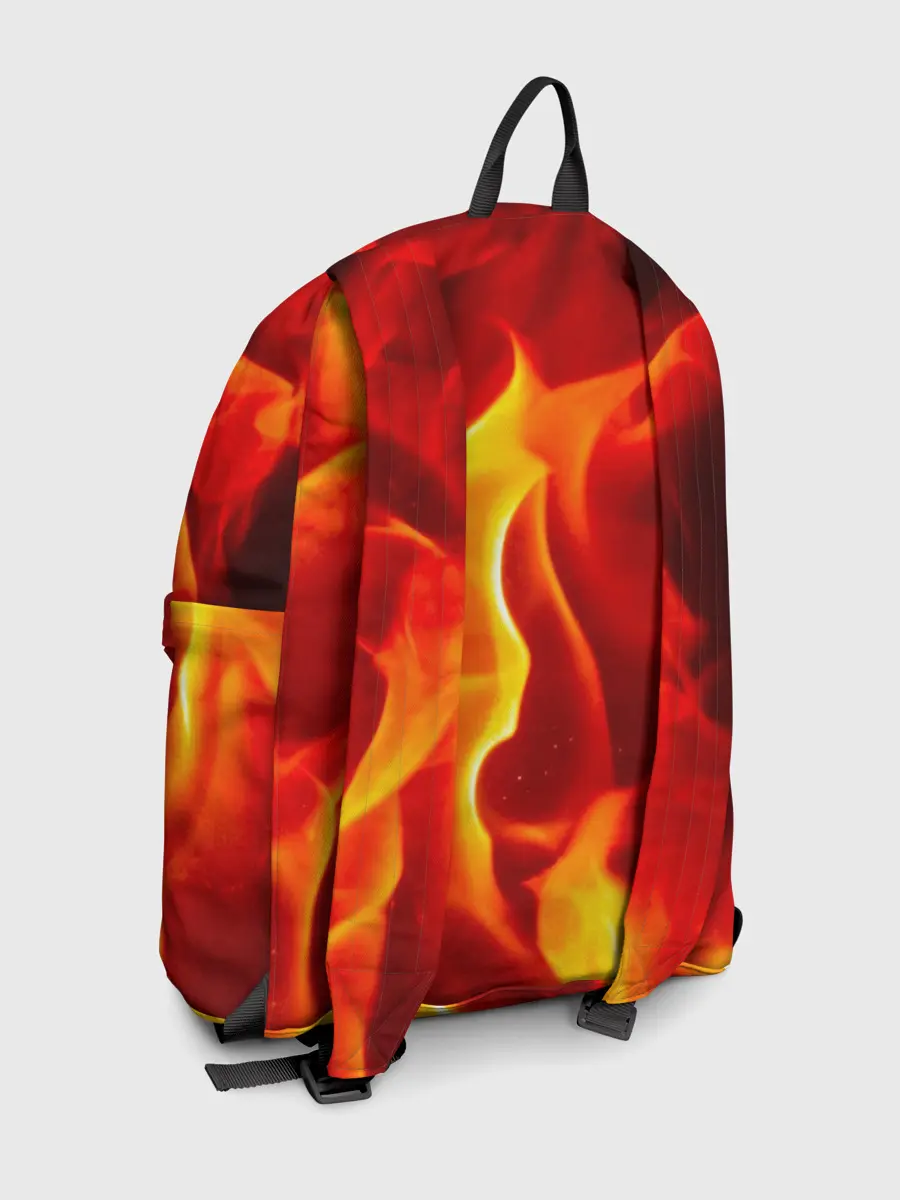 Рюкзак джинсовый / Пламенный