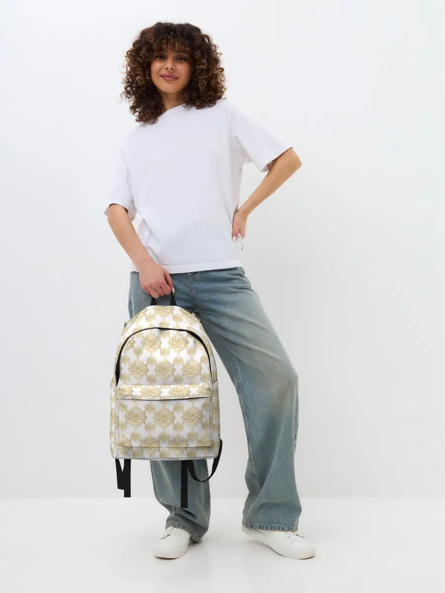 Рюкзак джинсовый / Лотос