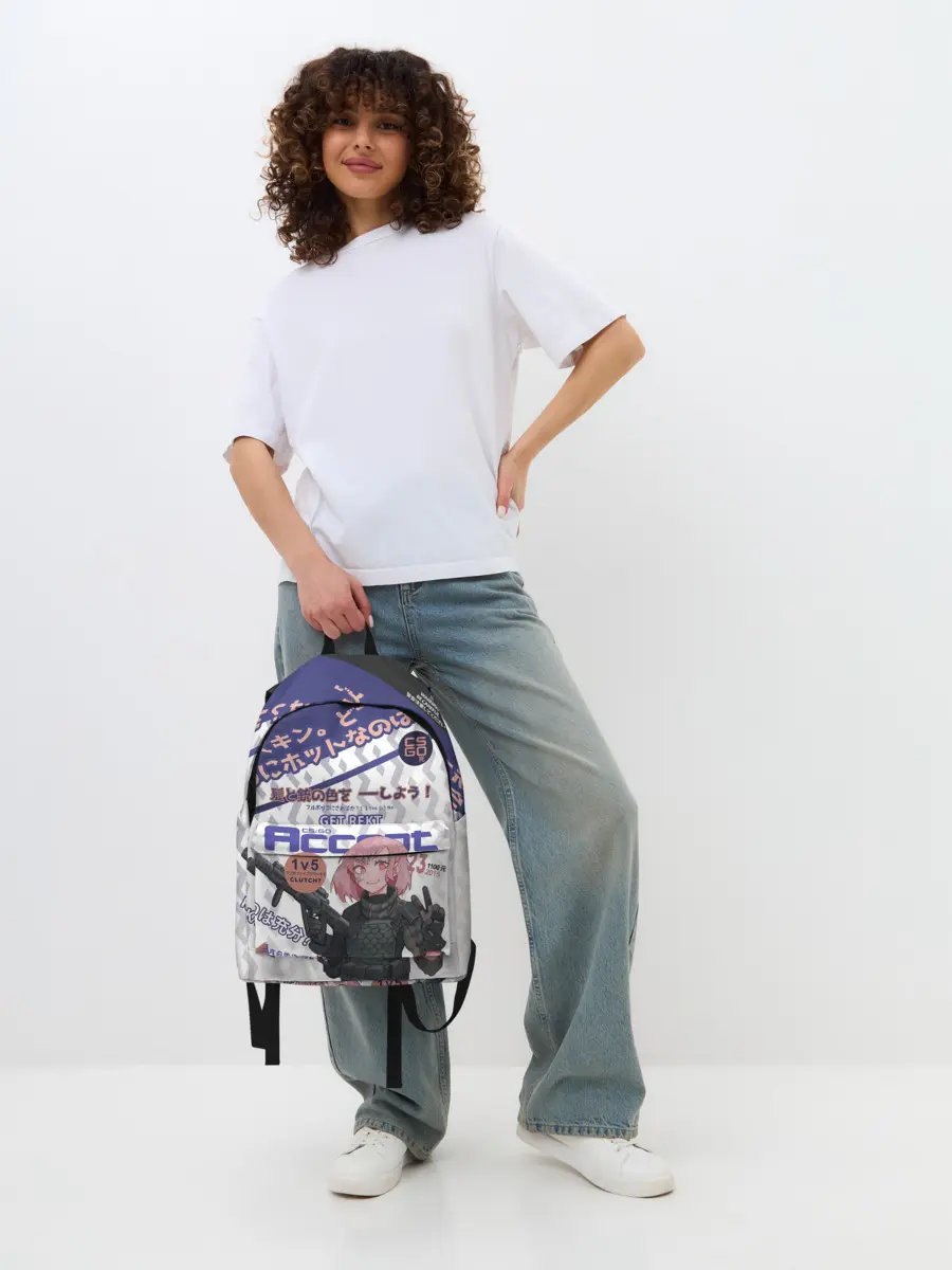 Рюкзак джинсовый / AUG - Akihabara | Акихабара