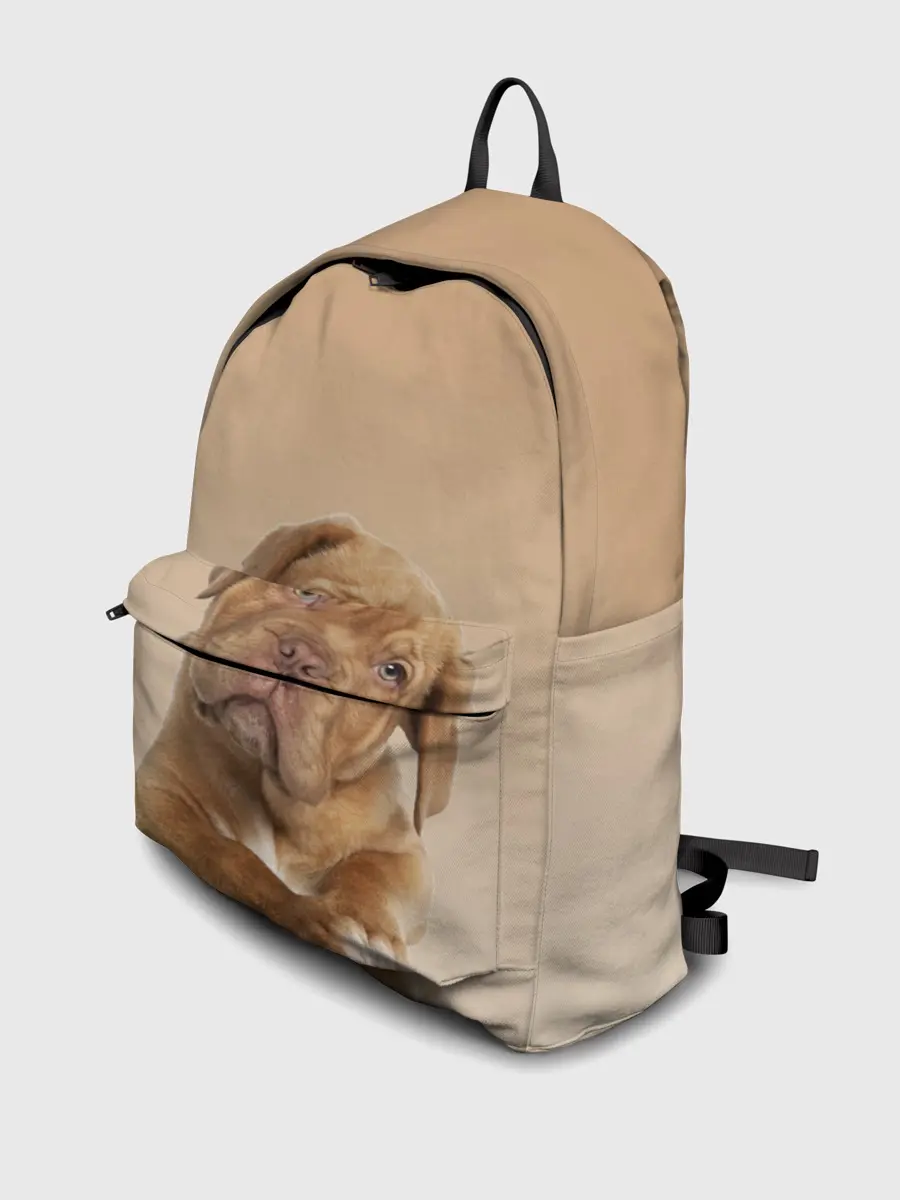 Рюкзак джинсовый / питбуль