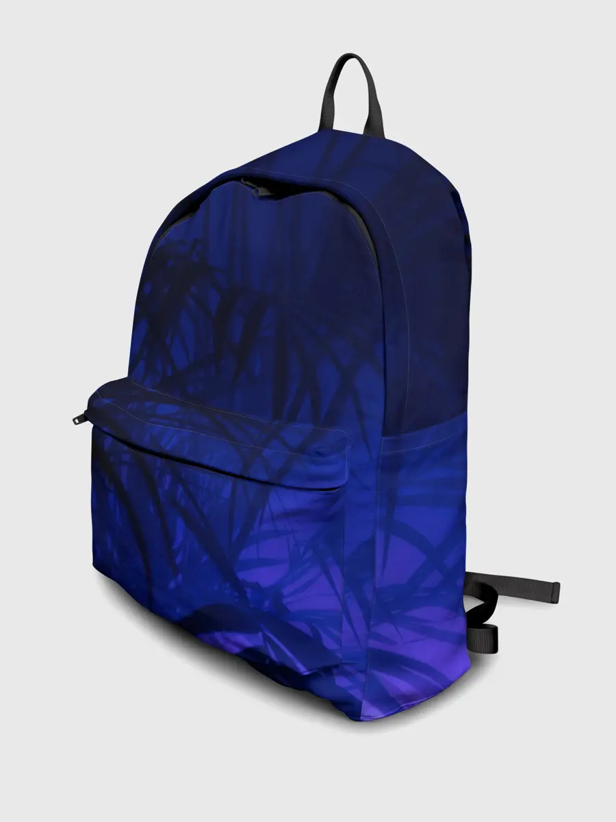 Рюкзак джинсовый / Тихие джунгли