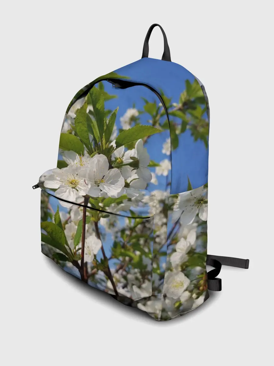 Рюкзак джинсовый / Цвет вишни