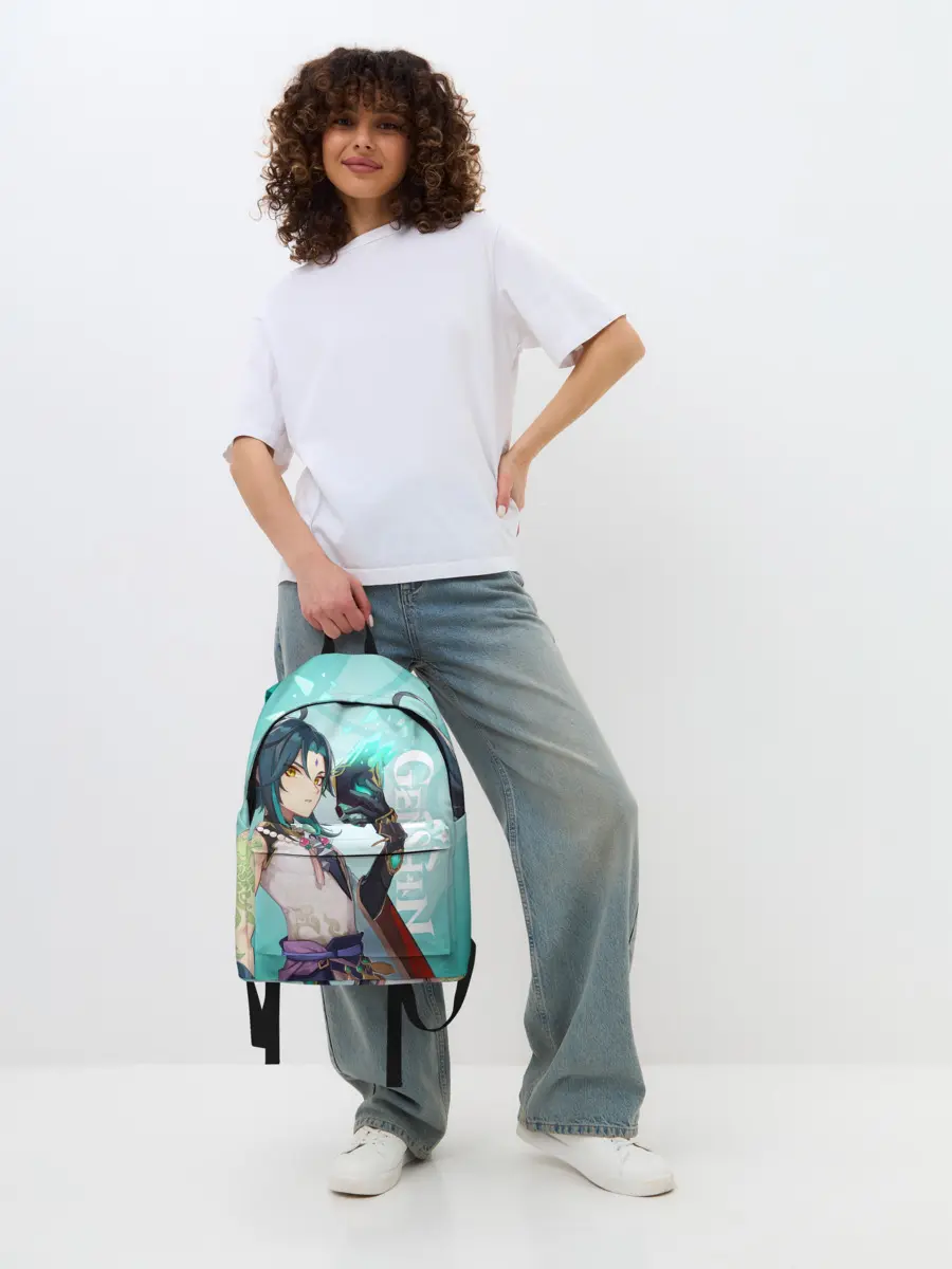 Рюкзак джинсовый / GENSHIN IMPACT, СЯО
