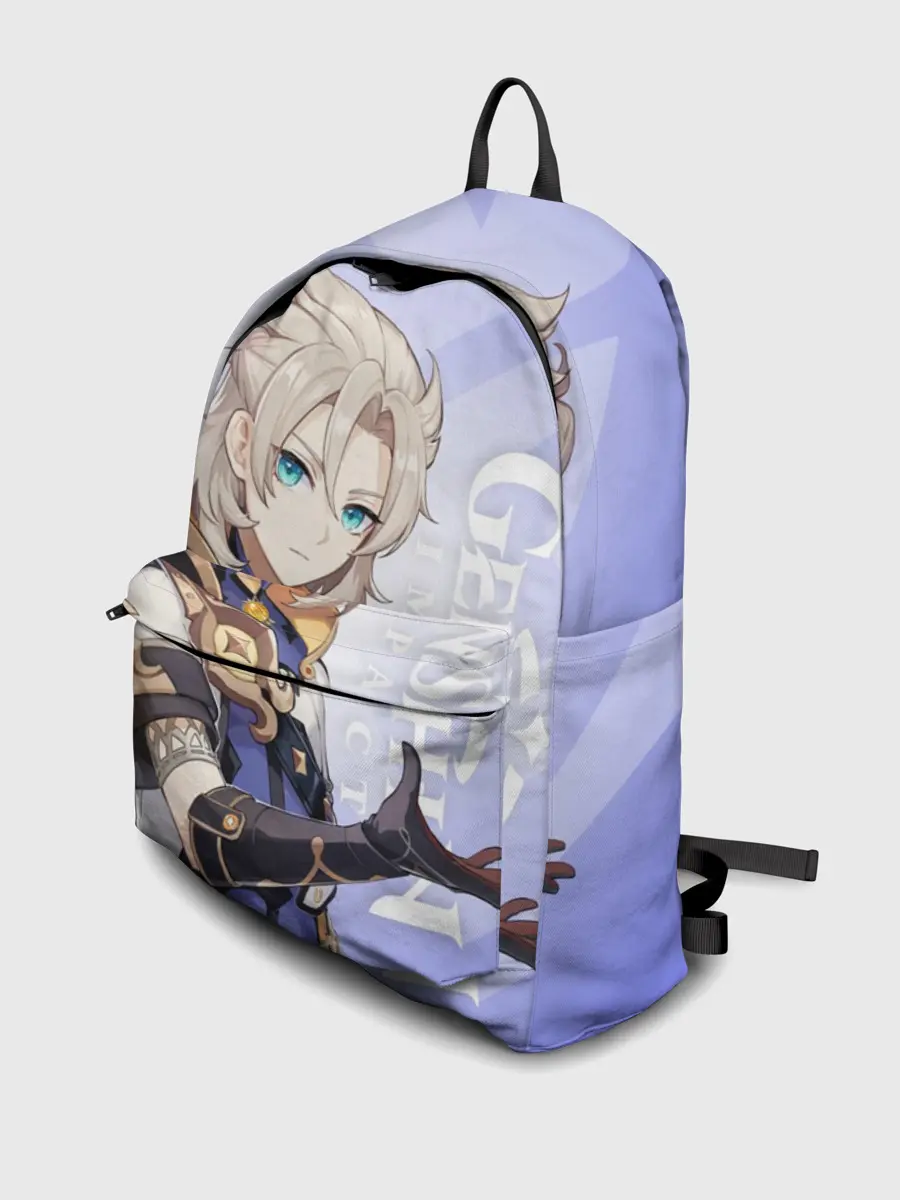 Рюкзак джинсовый / GENSHIN IMPACT, АЛЬБЕДО