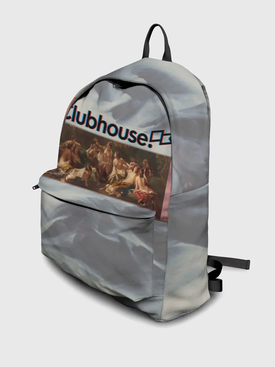 Рюкзак джинсовый / Clubhouse Welcome | Клабхаус