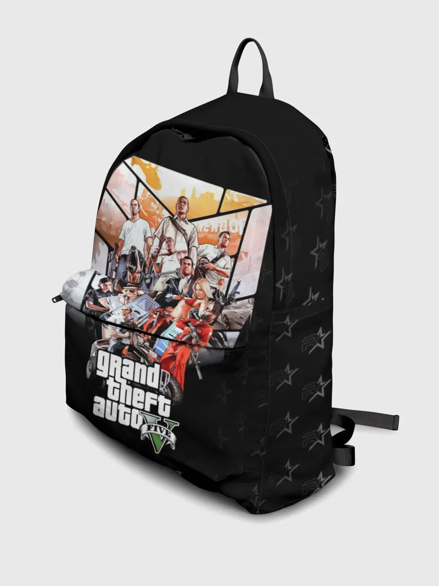 Рюкзак джинсовый / Grand Theft Auto five