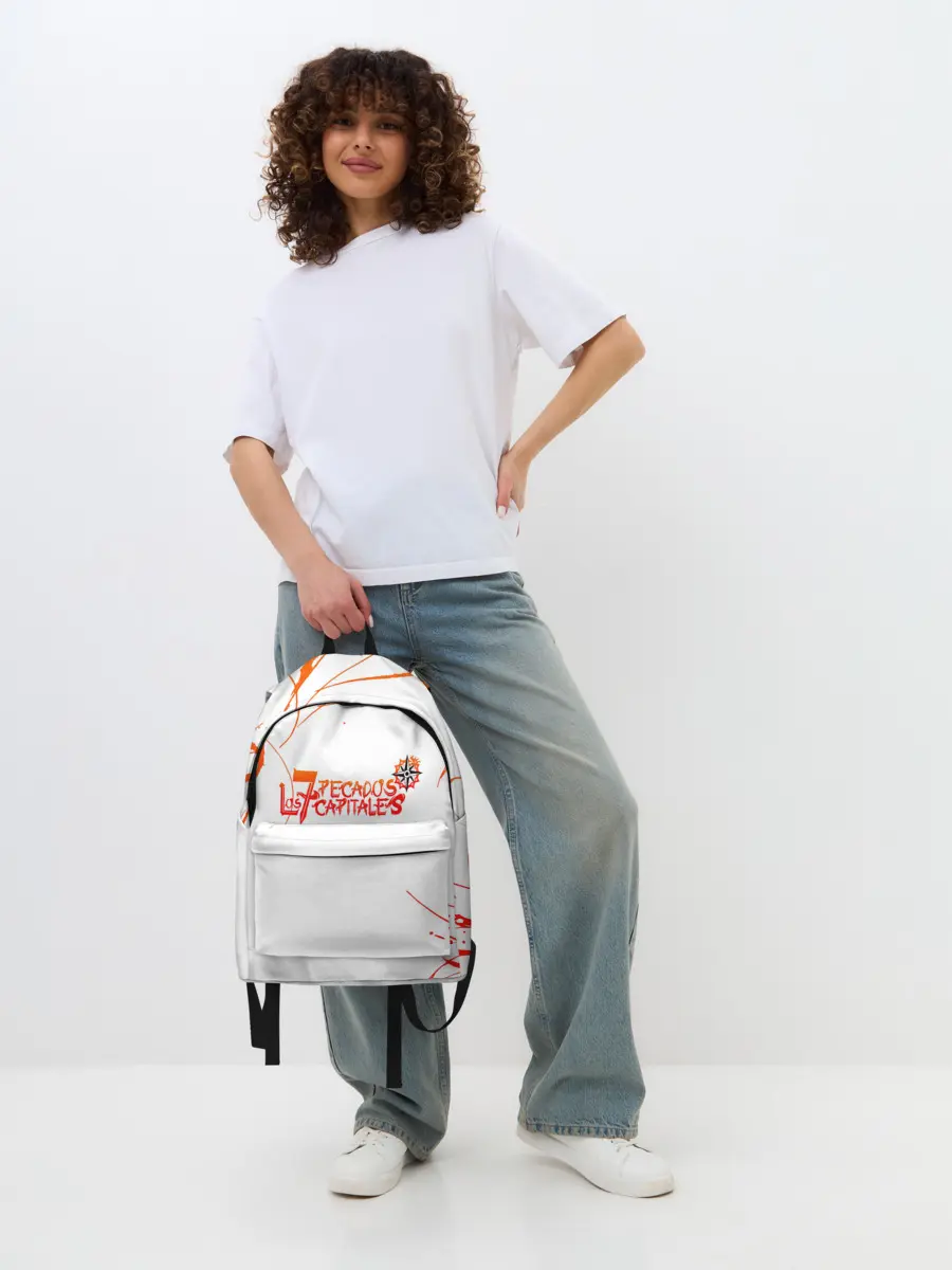 Рюкзак джинсовый / Nanatsu no Taizai logo