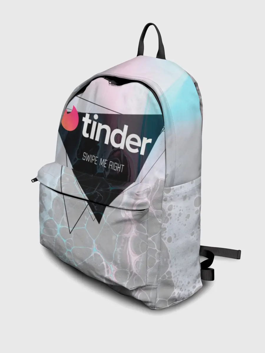 Рюкзак джинсовый / Тиндер | Tinder Swipe Right