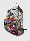 Рюкзак джинсовый / One Piece стикербомбинг