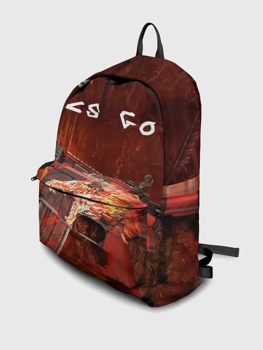 Рюкзак джинсовый / CS GO M4A4 HOWI