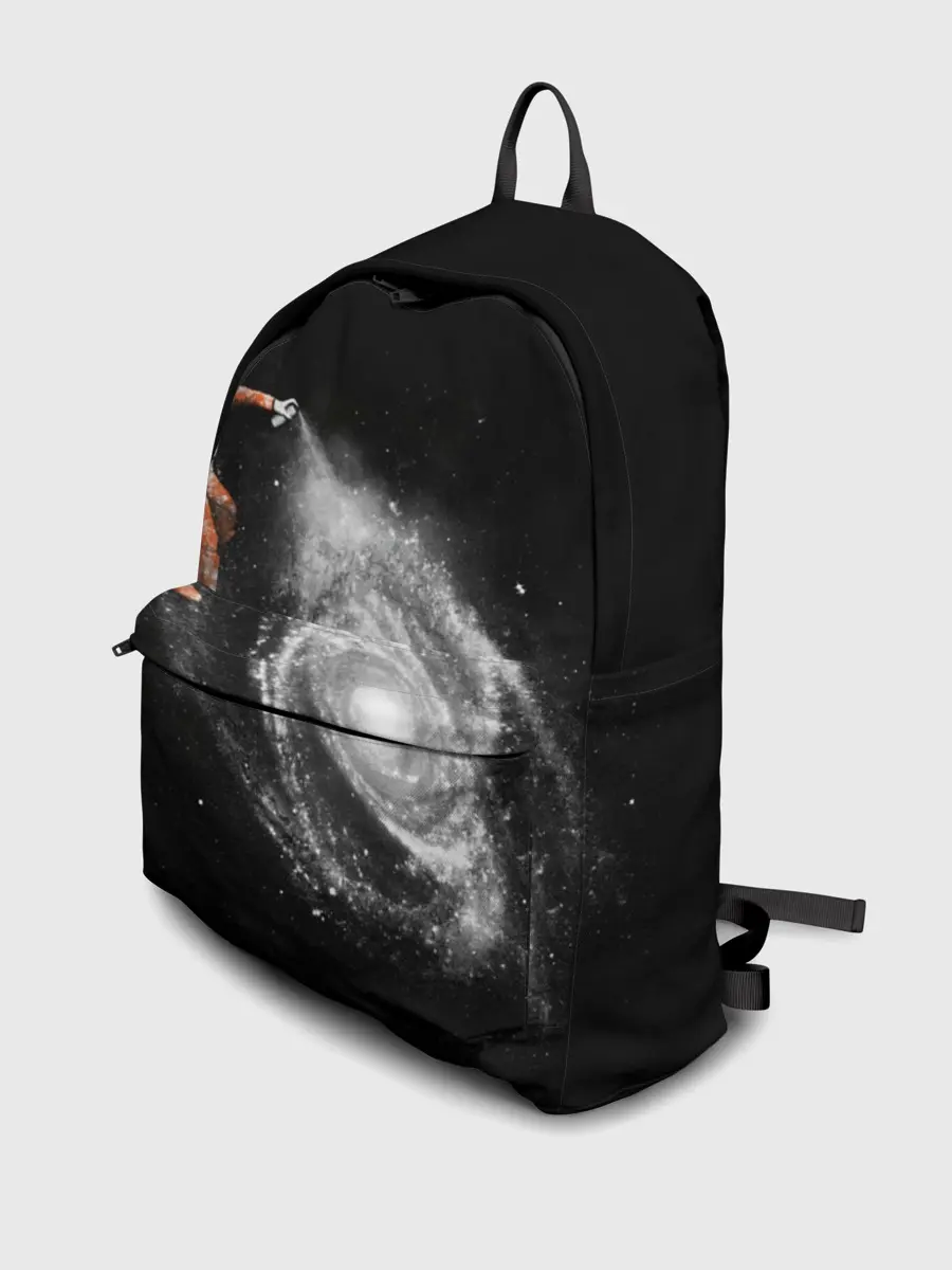 Рюкзак джинсовый / Художник Космонавт